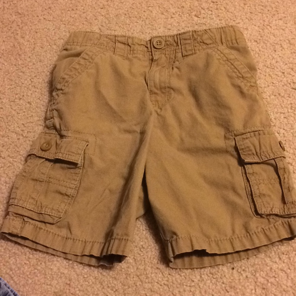 Boys tan shorts